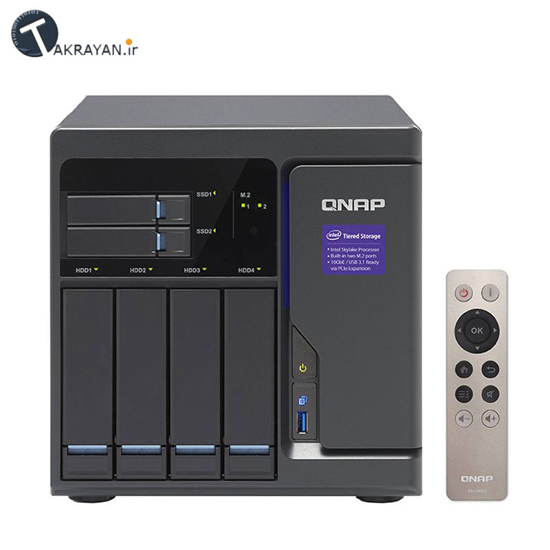 Qnap TVS-682-i3-8G NAS - Diskless